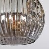 Ripoll Plafoniera, Lampada a sfera Ambrato, Grigio fumo, 5-Luci