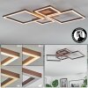 Brina Plafoniera LED Marrone, 1-Luce