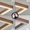 Brina Plafoniera LED Marrone, 1-Luce