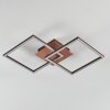 Brina Plafoniera LED Marrone, 1-Luce