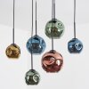 Ripoll Lampadario a sospensione, Lampada a sfera, Lampada a sospensione Blu, Oro, Verde, Ramato, 6-Luci