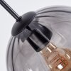 Koyoto Lampadario a sospensione, Lampada a sfera, Lampada a sospensione Grigio fumo, 6-Luci