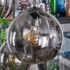 Koyoto Lampadario a sospensione, Lampada a sfera, Lampada a sospensione Grigio fumo, 6-Luci