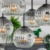 Ripoll Plafoniera, Lampada a sfera Chiaro, Grigio fumo, 5-Luci