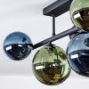 Chehalis Plafoniera, Lampada a sfera Blu, Verde, Ramato, 5-Luci