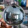 Koyoto Lampadario a sospensione, Lampada a sfera, Lampada a sospensione Blu, Oro, Verde, Ramato, 6-Luci