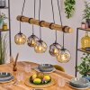 Ripoll Lampadario a sospensione, Lampada a sfera, Lampada a sospensione Écru, Nero, 5-Luci