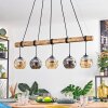 Ripoll Lampadario a sospensione, Lampada a sfera, Lampada a sospensione Écru, Nero, 5-Luci