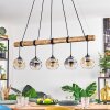 Ripoll Lampadario a sospensione, Lampada a sfera, Lampada a sospensione Écru, Nero, 5-Luci