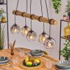 Ripoll Lampadario a sospensione, Lampada a sfera, Lampada a sospensione Écru, Nero, 5-Luci