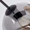 Ripoll Lampadario a sospensione, Lampada a sfera, Lampada a sospensione Ambrato, Grigio fumo, 6-Luci