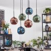 Ripoll Lampadario a sospensione, Lampada a sfera, Lampada a sospensione Blu, Verde, Ramato, 6-Luci