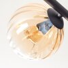 Koyoto Plafoniera, Lampada a sfera Nero, 5-Luci