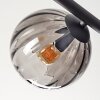 Koyoto Plafoniera, Lampada a sfera Nero, 5-Luci