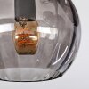 Koyoto Plafoniera, Lampada a sfera Nero, 5-Luci