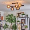 Koyoto Plafoniera, Lampada a sfera Nero, 5-Luci