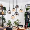 Gastor Lampadario a sospensione, Lampada a sfera, Lampada a sospensione Nero, 6-Luci