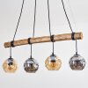 Ripoll Lampadario a sospensione, Lampada a sfera, Lampada a sospensione Écru, Nero, 4-Luci