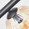 Koyoto Plafoniera, Lampada a sfera Ambrato, Chiaro, 6-Luci