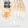 Koyoto Plafoniera, Lampada a sfera Ambrato, Chiaro, 6-Luci