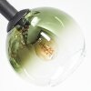 Koyoto Plafoniera, Lampada a sfera Blu, Oro, Verde, Chiaro, Ramato, 6-Luci