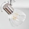 Saire Plafoniera, Faretto da soffitto Cromo, Nichel opaco, 3-Luci
