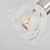 Saire Plafoniera, Faretto da soffitto Cromo, Nichel opaco, 3-Luci