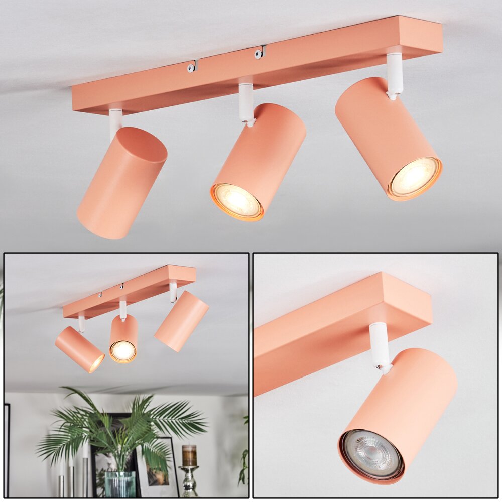 Javel Plafoniera, Faretto da soffitto Fucsia, Bianco, 3-Luci main product photo