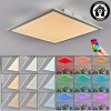 Orain Plafoniera, Panel LED Bianco, 1-Luce, Cambia colore