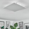 Orain Plafoniera, Panel LED Bianco, 1-Luce, Cambia colore