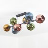 Koyoto Plafoniera, Lampada a sfera Blu, Oro, Verde, Ramato, 8-Luci