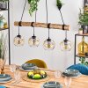 Ripoll Lampadario a sospensione, Lampada a sfera, Lampada a sospensione Écru, Nero, 4-Luci