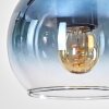 Koyoto Lampadario a sospensione, Lampada a sfera, Lampada a sospensione Écru, Nero, 4-Luci