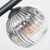 Ripoll Plafoniera, Lampada a sfera Ambrato, Chiaro, Grigio fumo, 6-Luci