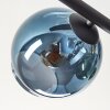 Koyoto Plafoniera, Lampada a sfera Blu, Oro, Verde, 5-Luci