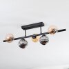 Chehalis Plafoniera, Lampada a sfera Nero, 5-Luci