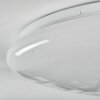 Peran Plafoniera LED Bianco, 1-Luce, Cambia colore