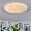 Peran Plafoniera LED Bianco, 1-Luce, Cambia colore