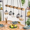 Ripoll Lampadario a sospensione, Lampada a sfera, Lampada a sospensione Écru, Nero, 5-Luci