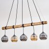 Ripoll Lampadario a sospensione, Lampada a sfera, Lampada a sospensione Écru, Nero, 5-Luci