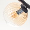 Koyoto Plafoniera, Lampada a sfera Ambrato, Chiaro, 5-Luci