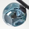 Ripoll Plafoniera, Lampada a sfera Blu, Verde, Ramato, 5-Luci