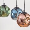 Ripoll Lampadario a sospensione, Lampada a sfera, Lampada a sospensione Écru, Nero, 4-Luci
