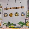 Ripoll Lampadario a sospensione, Lampada a sfera, Lampada a sospensione Écru, Nero, 4-Luci