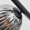 Chehalis Plafoniera, Lampada a sfera Grigio fumo, 5-Luci