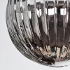 Chehalis Plafoniera, Lampada a sfera Grigio fumo, 5-Luci