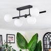 Chehalis Plafoniera, Lampada a sfera Bianco, 5-Luci