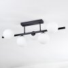 Chehalis Plafoniera, Lampada a sfera Bianco, 5-Luci
