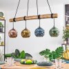 Ripoll Lampadario a sospensione, Lampada a sfera, Lampada a sospensione Écru, Nero, 4-Luci