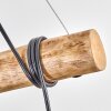 Ripoll Lampadario a sospensione, Lampada a sfera, Lampada a sospensione Écru, Nero, 5-Luci